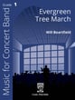 Evergreen Tree March Concert Band sheet music cover